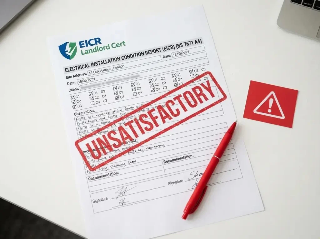 What Happens if Your Property Fails an EICR