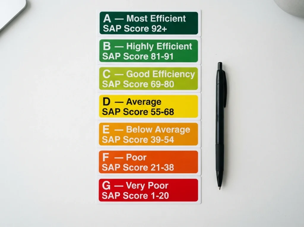 EPC Rating Bands A to G A Band-by-Band Breakdown