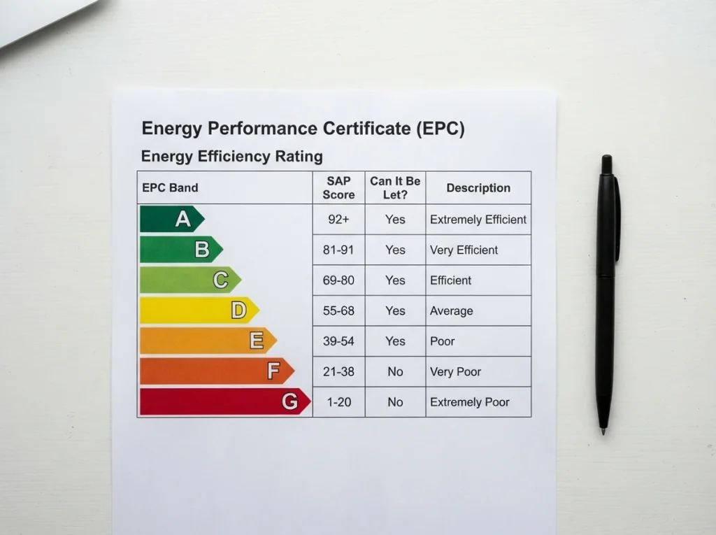 EPC Ratings Explained The A to G Scale at a Glance